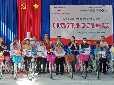 Gia Lai: Tổ chức “Chợ Nhân đạo” hưởng ứng Tháng nhân đạo năm 2023