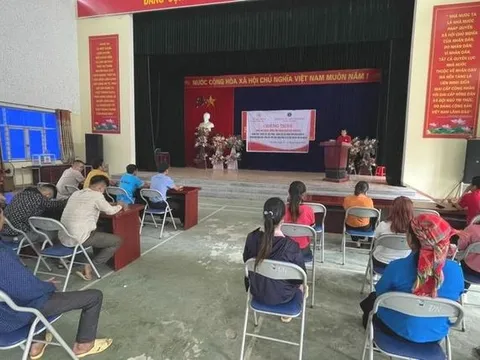 Lào Cai: Hội Chữ thập đỏ huyện Văn Bàn hỗ trợ sinh kế cho hộ nghèo