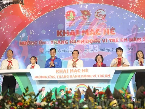 Khai mạc hè hưởng ứng Tháng Hành động vì trẻ em năm 2023
