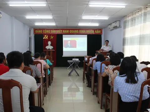 Đà Nẵng: Chi bộ Hội Chữ thập đỏ tham gia dự tuyên truyền về biển, đảo