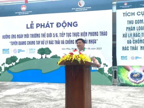 Tuyên Quang: Phát động hưởng ứng ngày Môi trường thế giới (5/6)