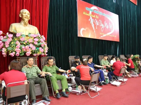 Lan tỏa chương trình hiến máu tình nguyện “Hành trình đỏ - Kết nối dòng máu Việt”