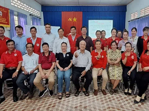 Tập huấn Nâng cao năng lực ứng phó khẩn cấp thảm họa cho Đội PDRT Bến Tre