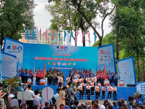 Tuổi trẻ TP.HCM ra quân các chương trình, chiến dịch tình nguyện hè năm 2023