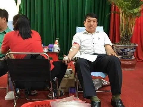 Người đàn ông 43 tuổi, 45 lần hiến máu cứu người