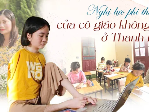 Nghị lực phi thường của cô giáo không tay ở Thanh Hóa