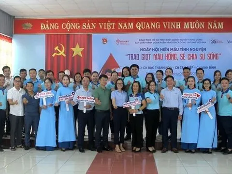 Vietinbank tổ chức ngày hội hiến máu tình nguyện trên phạm vi toàn quốc