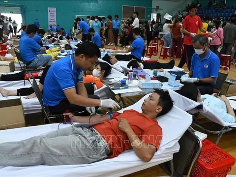 Hành trình Đỏ 2023: Bà Rịa-Vũng Tàu phấn đấu tiếp nhận 3.000 đơn vị máu