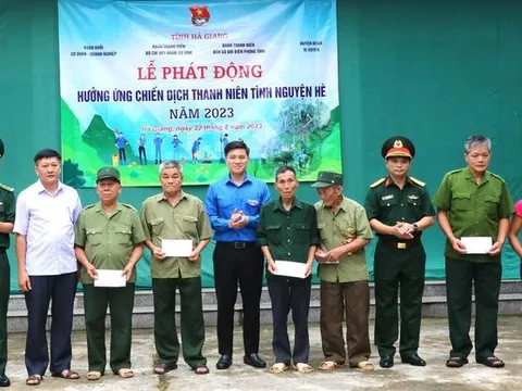 Hà Giang: Phát động chiến dịch thanh niên tình nguyện hè năm 2023