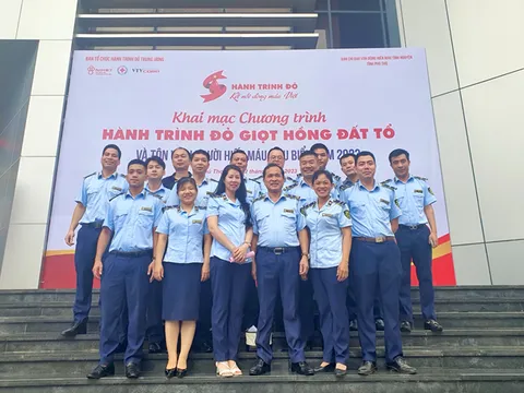 Cục QLTT Phú Thọ tham gia, hưởng ứng ngày hội hiến máu tình nguyện “Giọt hồng đất tổ”