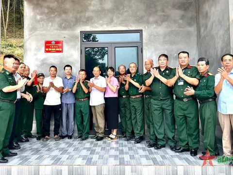 Ấm áp ngôi nhà 'Nghĩa tình đồng đội'