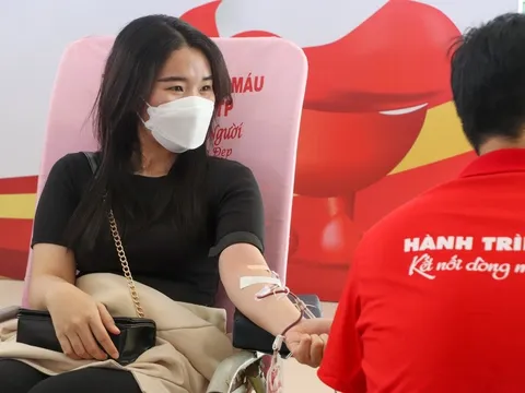 Người dân tại TP.HCM hiến máu nhiều nhất cả nước