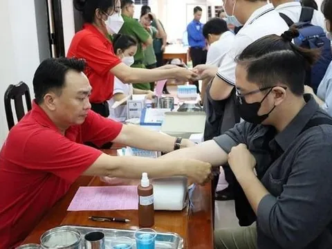 Cung cấp hơn 20 nghìn đơn vị máu cho Bệnh viện Huyết học - Truyền máu thành phố Cần Thơ