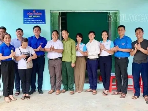 Lào Cai: Bàn giao công trình 'Nhà nhân ái' cho hộ nghèo xã Bảo Hà