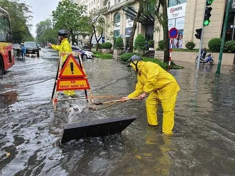 Hà Nội lên phương án thoát nước mùa mưa
