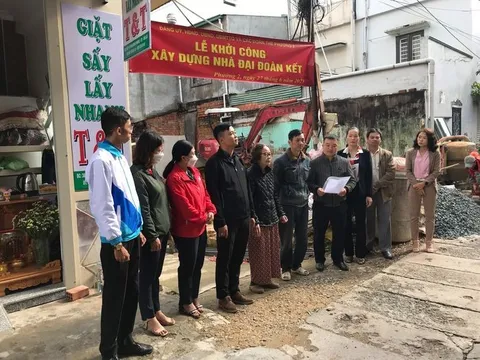 Lâm Đồng: Khởi công xây nhà Đại đoàn kết cho hộ nghèo