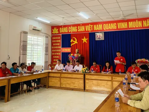 Hội Chữ thập đỏ tỉnh An Giang vận hành Điểm sơ cấp cứu do Sở Y tế cấp phép tại huyện An Phú