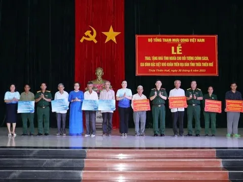 Hỗ trợ xây nhà tình nghĩa cho đối tượng chính sách