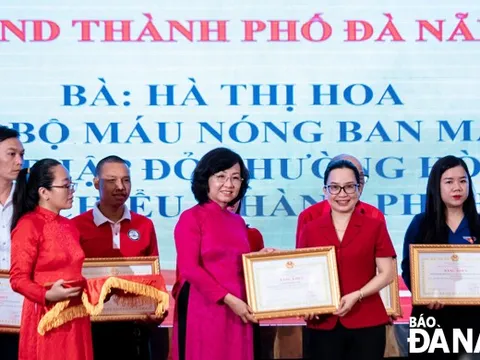 Đà Nẵng: Tôn vinh 273 người hiến máu tình nguyện tiêu biểu năm 2022