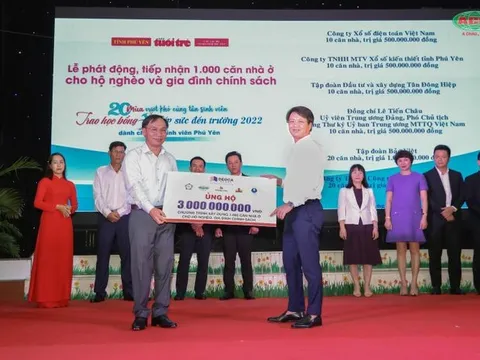 Phú Yên: Tiếp nhận gần 39 tỉ đồng xây nhà Đại đoàn kết cho hộ nghèo