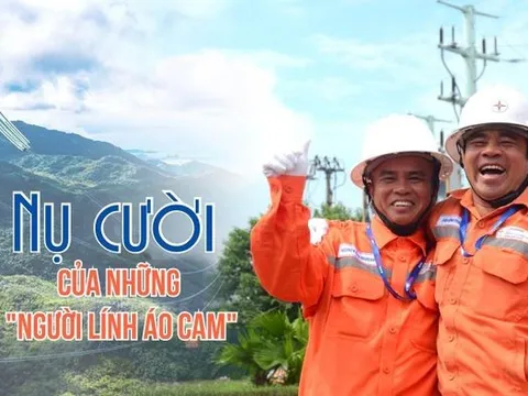 Nụ cười của những 'người lính áo cam'