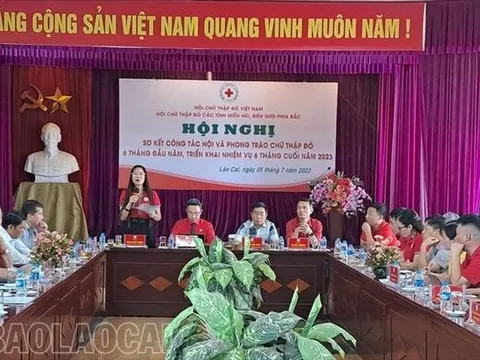 Hội Chữ thập đỏ các tỉnh miền núi, biên giới phía Bắc triển khai nhiệm vụ 6 tháng cuối năm