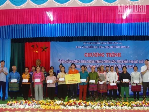 Bộ đội biên phòng đồng hành chăm sóc sức khỏe phụ nữ, trẻ em vùng biên giới Sơn La