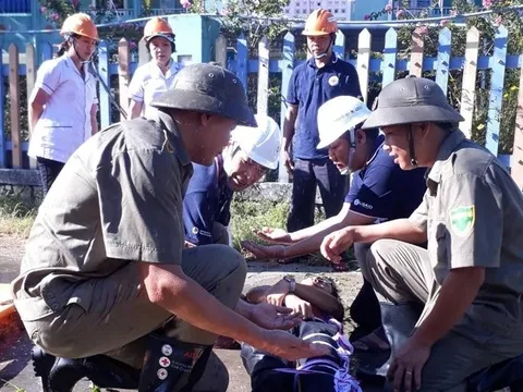 Thừa Thiên - Huế: 100 người dân tham gia diễn tập phòng ngừa, ứng phó với thiên tai