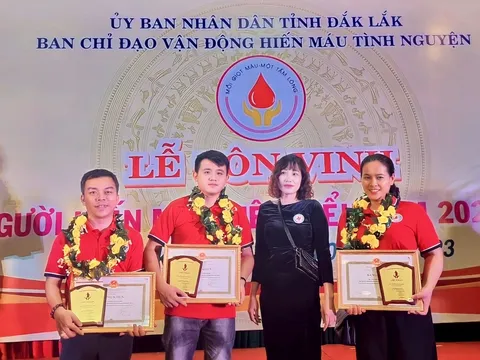 Phần thưởng quý giá của người 44 lần hiến máu tình nguyện