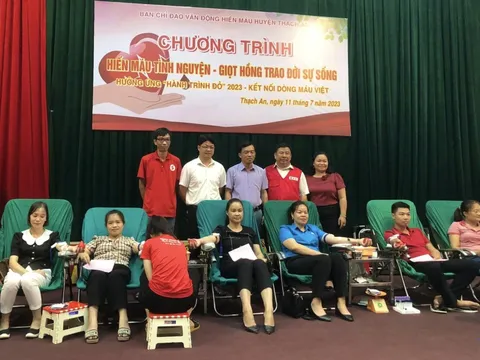 Cao Bằng: Tiếp nhận 155 đơn vị máu tại chương trình “Giọt hồng trao đời sự sống”