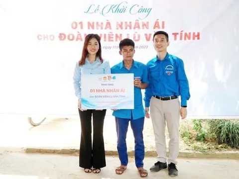 Lào Cai: Xây 'Nhà nhân ái' cho đoàn viên người dân tộc thiểu số có hoàn cảnh khó khăn