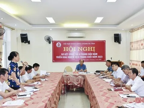 Hà Tĩnh: Vận động 2,5 tỷ đồng hỗ trợ các nạn nhân chất độc da cam