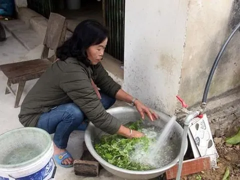 Đảm bảo nước sạch, vệ sinh môi trường trong mùa mưa lũ