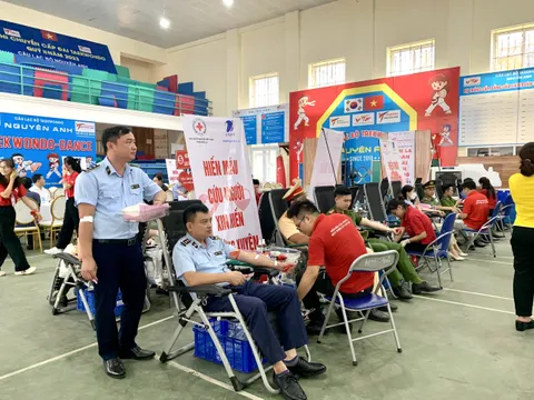 Tự hào tinh thần hiến máu tình nguyện của công chức, người lao động Cục QLTT tỉnh Sơn La