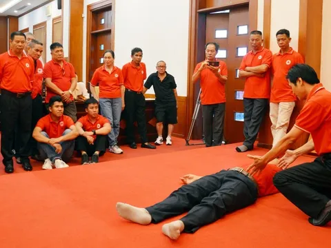 Đội tình nguyện viên sơ cấp cứu TNGT: "Lá bùa hộ mệnh" cho người gặp nạn