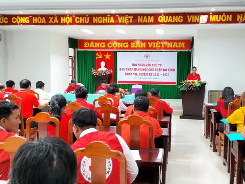 Kiên Giang: Sơ kết công tác 6 tháng đầu năm và tổng kết “Tháng Nhân đạo” năm 2023
