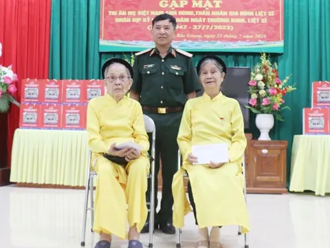 Tri ân Mẹ Việt Nam Anh hùng, thân nhân liệt sĩ tại Bắc Giang