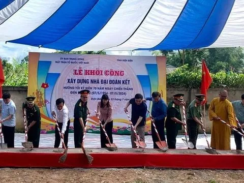 Điện Biên xây dựng gần 1.300 nhà Đại đoàn kết cho hộ nghèo