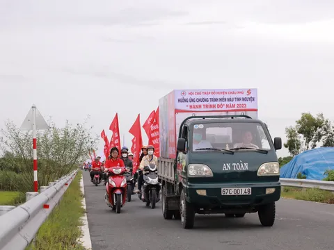 Hành trình đỏ An Giang 2023 - Tiếp nhận 1104 đơn vị máu
