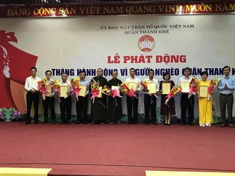 Đà Nẵng: Mặt trận quận Thanh khê vận động Quỹ 'Vì người nghèo' hơn 4,5 tỷ đồng