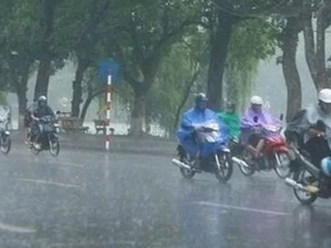 Dự báo thời tiết ngày 28/7: Bắc bộ mưa giông rải rác