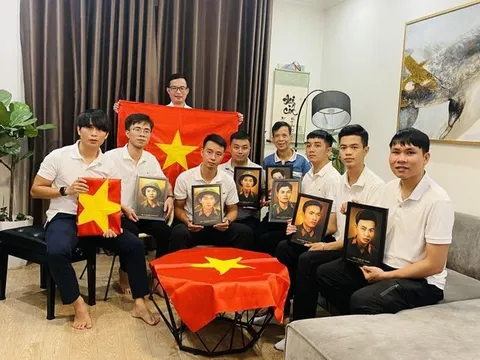 Nghĩa cử cao đẹp của những chàng trai phục dựng miễn phí hàng trăm bức ảnh liệt sĩ