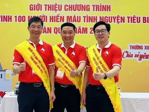 Dấu ấn những “thủ lĩnh” phong trào vận động hiến máu tình nguyện