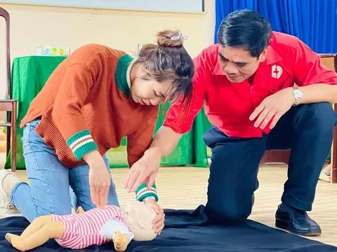 Gia Lai: Hội Chữ thập đỏ triển khai lớp tập huấn trang bị kỹ năng sơ cứu tai nạn thương tích