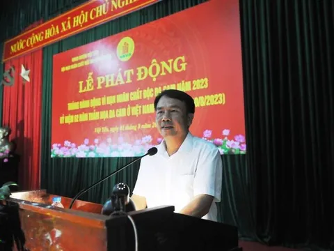 Bắc Giang: Huyện Việt Yên với tháng hành động 'Vì nạn nhân chất độc da cam'