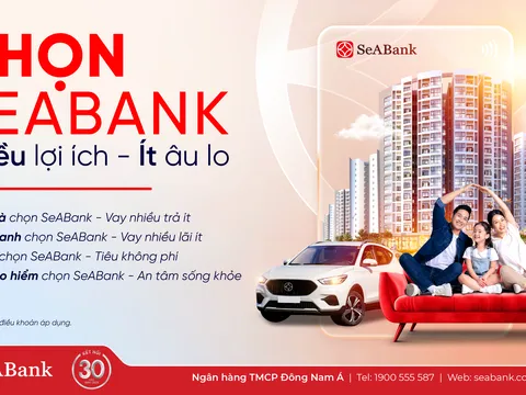 Hè tưng bừng, Chọn SeABank - Nhiều lợi ích - Ít âu lo