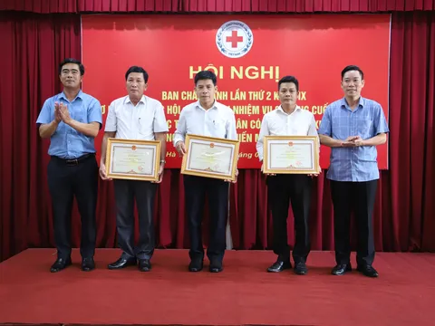 Hội Chữ thập đỏ Hà Tĩnh: 6 tháng đầu năm trợ giúp gần 80 nghìn lượt người