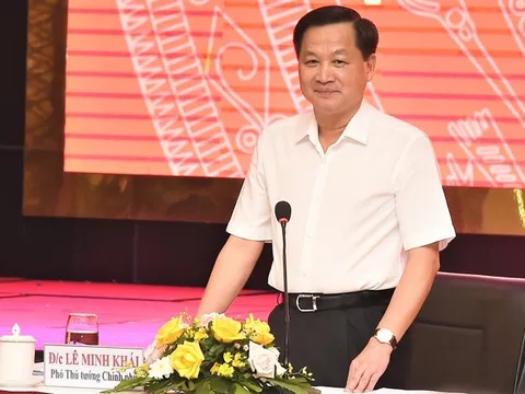 Phó Thủ tướng Lê Minh Khái làm việc với 8 tỉnh về giải ngân vốn đầu tư công