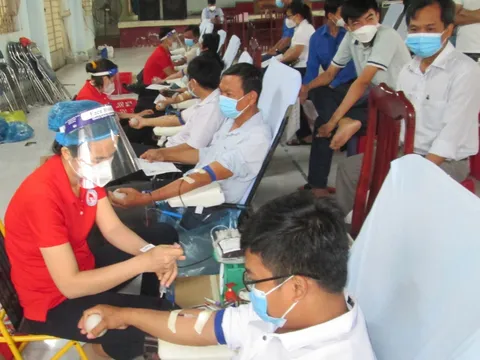Hội Chữ thập đỏ huyện Tân Phước: Làm theo lời Bác trong công tác hiến máu tình nguyện 