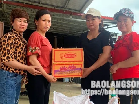 Hội Chữ thập đỏ xã Cai Kinh: Điển hình trong công tác thiện nguyện